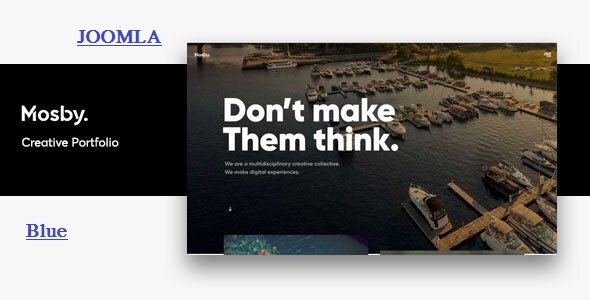 Mosby - Creative Portfolio Joomla Template icon