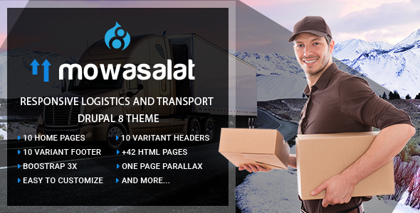 Mowasalat | Responsive Logistics and Transport Drupal 8.9 Theme icon