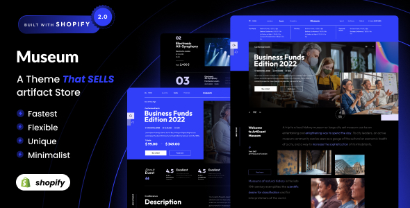 Museum - Shopify 2.0 Art Gallery Exhibition Theme icon