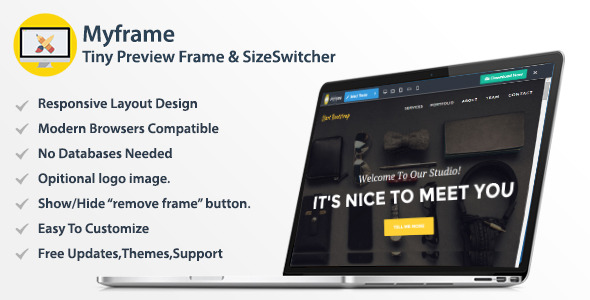 Myframe - Tiny Live Preview Frame & Size Switcher icon