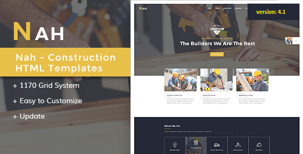 Nah Multipurpose Construction Drupal 8.8 icon