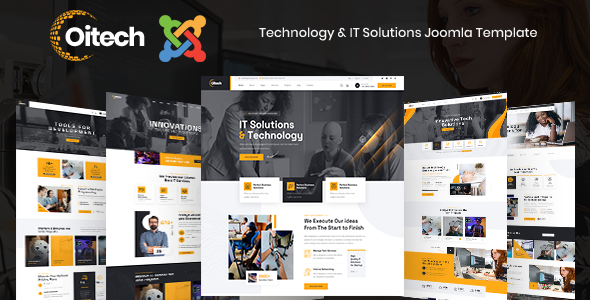 Oitech - Technology IT Solutions Joomla 4 Template icon