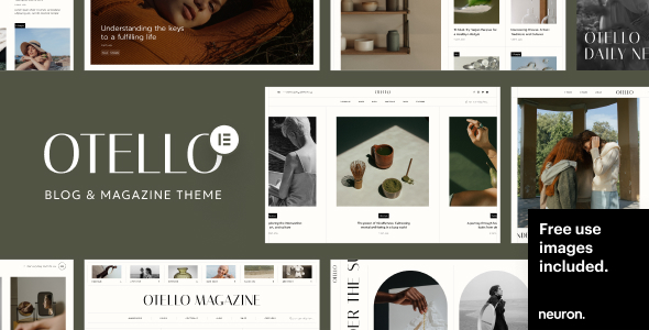 Otello - Personal Wordpress Blog and Magazine icon