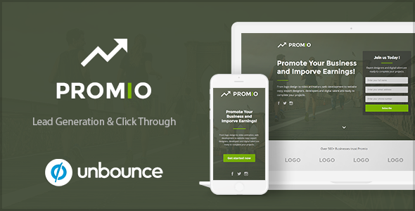 PROMIO - Marketing Multipurpose Unbounce Landing Page icon