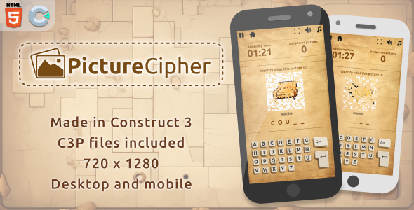 PictureCipher - HTML5 Educational Game icon