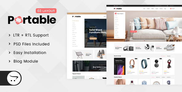 Portable - MegaStore OpenCart 3.x Responsive Theme icon