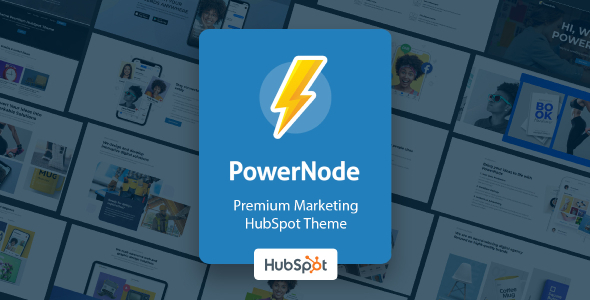 PowerNode - Business Marketing HubSpot Theme UI Kit icon