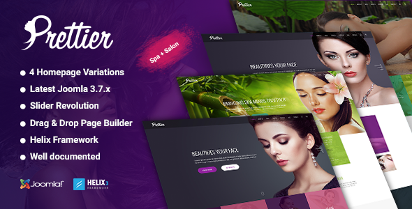 Prettier - Beauty Salon & Spa Joomla Template icon