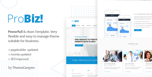 ProBiz! - Creative Multipurpose Business Template icon