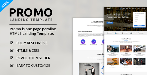 Promo - Multipurpose Landing Page icon