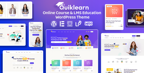 Quiklearn - Education WordPress Theme icon