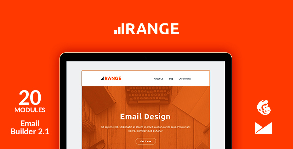Range Email Template + Online Emailbuilder 2.1 icon