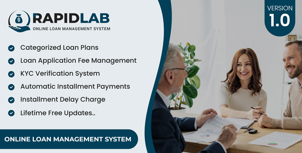 RapidLab - Online Loan Management System icon