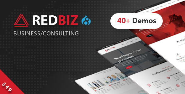 RedBiz - Business & Consulting Multi-Purpose Drupal 8.9 Theme icon