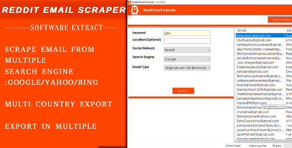 Redit Email Extractor icon