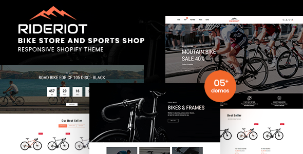Rideriot - Bike Store Responsive Shopify Theme icon