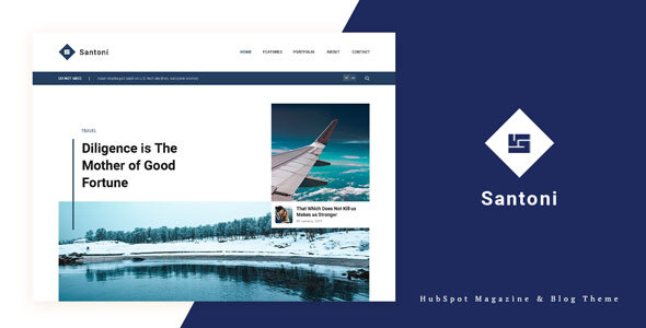 Santoni - HubSpot Theme for Magazine and Blog icon