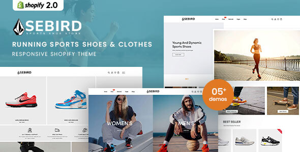 Sebird - Sports Shoes Responsive Shopify Theme icon