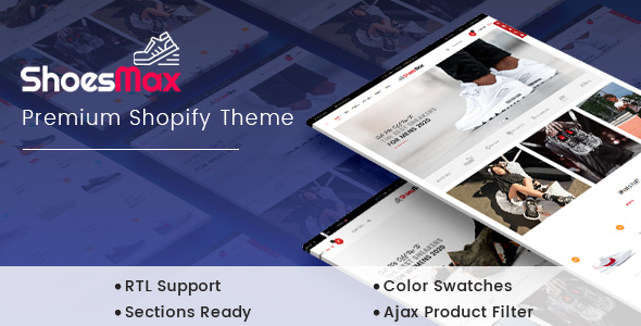 ShoesMax - Minimal Shoes Store Shopify Sections Theme icon