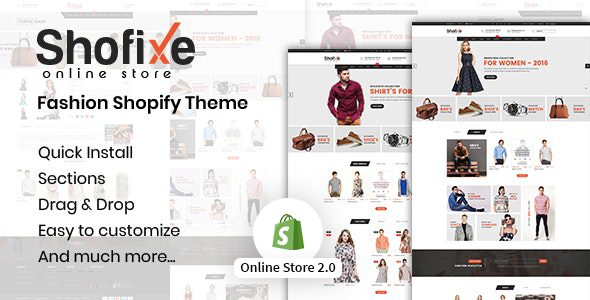 Shofixe - Fashion Shopify Theme icon