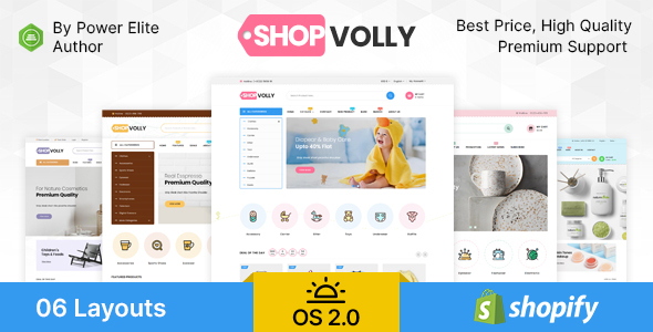 ShopVolly - Sectioned Multipurpose Shopify Theme icon