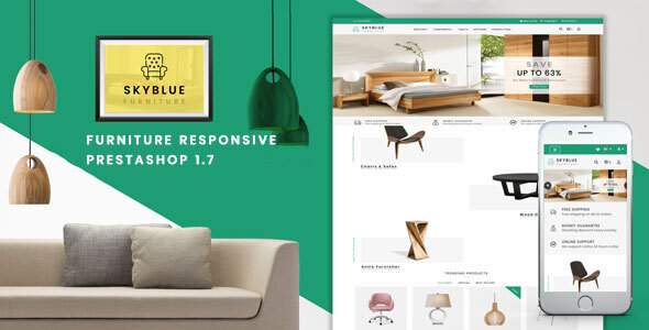 Skyblue Furniture and Home Decor Prestashop Theme icon