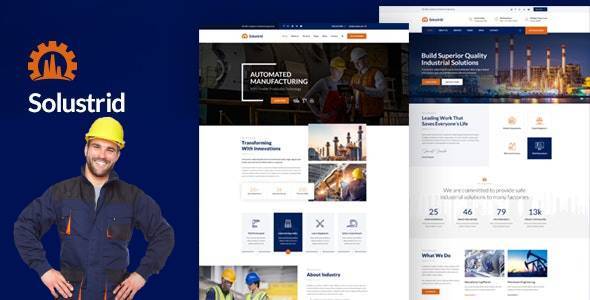 Solustrid - Factory & Industrial Business HubSpot Theme icon