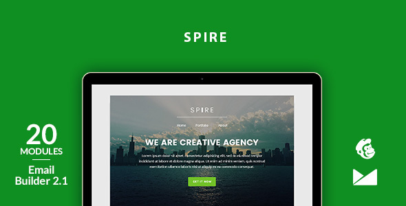 Spire Email Template + Online Emailbuilder 2.1 icon
