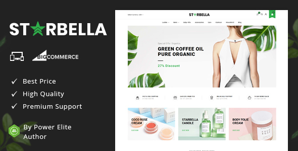 StarBella - Multipurpose Stencil BigCommerce Theme icon