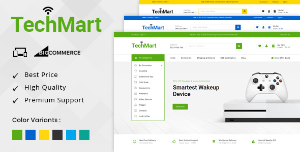 TechMart - Multipurpose Stencil BigCommerce Theme icon