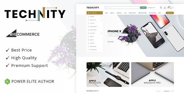 Technity - Multipurpose Stencil BigCommerce Theme icon