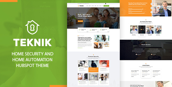 Teknik - Security and Home Automation Hubspot Theme icon