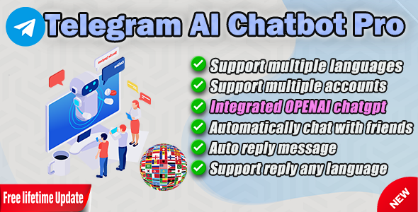 Telegram AI Chatbot Pro icon