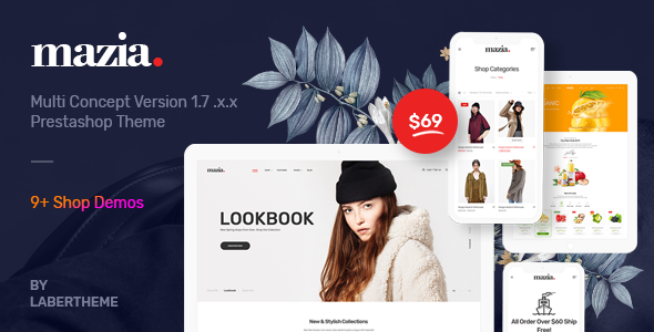 Themes Mazia Responsive Prestashop 1.7 - Labertheme