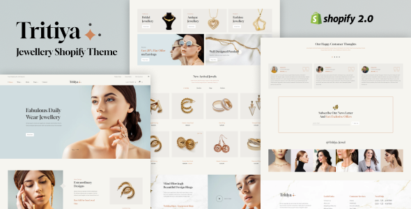 Tritiya - Modern Jewelry Store Shopify Theme icon