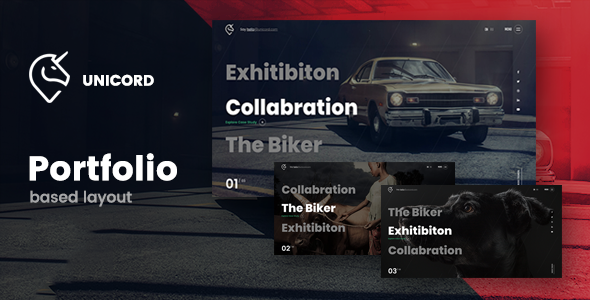Unicord | Creative Portfolio for Freelancers & Agencies Joomla Template icon