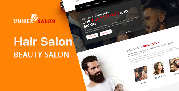 Unisex - Hair Salon Drupal 9 Theme icon