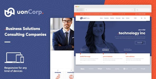 Uon Corp | Business Solutions Consulting Companies Joomla Template icon