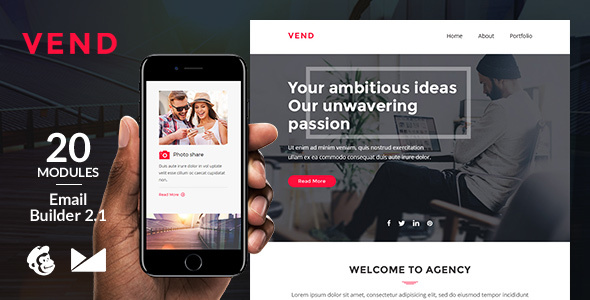 Vend Email Template + Online Emailbuilder 2.1 icon