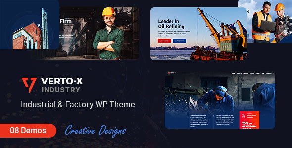 Vertox - Industry & Factory WordPress Theme icon