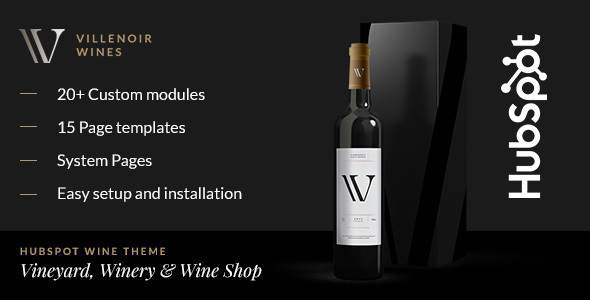 Villenoir - Wine Hubspot Theme icon