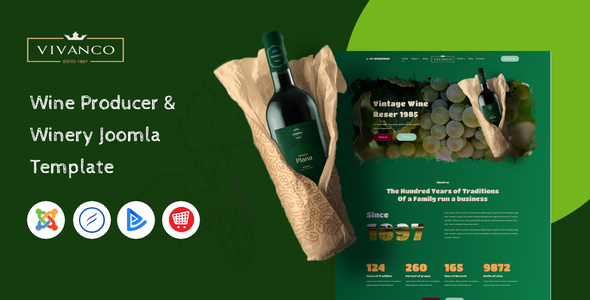 Vivanco - Vineyard & Winery Shop Joomla Template icon