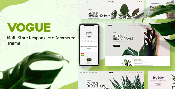 Vogue - Plant Store Prestashop Theme icon