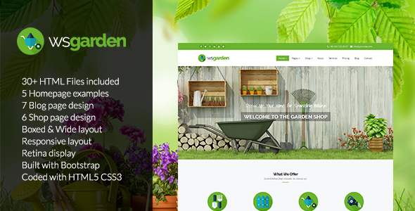 WS Garden - Responsive Gardening Drupal 7 Theme icon