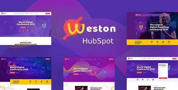 Weston - Conference & Event HubSpot Theme icon