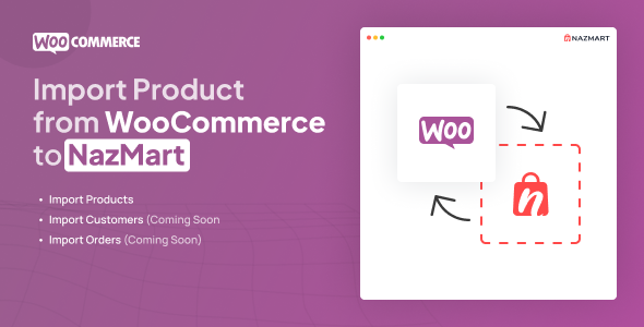WooCommerce Import Plugin - Nazmart Multi-Tenancy eCommerce Platform (SAAS) icon