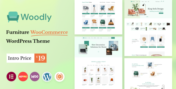 Woodly - Animated Furniture WooCommerce Theme icon