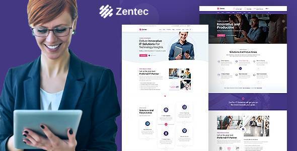 Zentec - IT Solutions Company HubSpot Theme icon