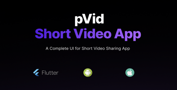 pVid - Short Video Sharing App like Tiktok | Chingari | Josh icon
