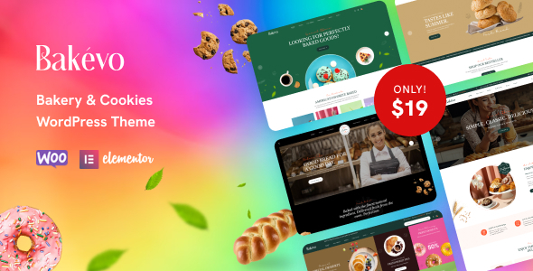 Bakevo - Bakery & Cookies WordPress Theme icon